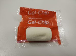 ultraPERFORM Gel-Chip - Ausmaße: 4 x 2,5 cm